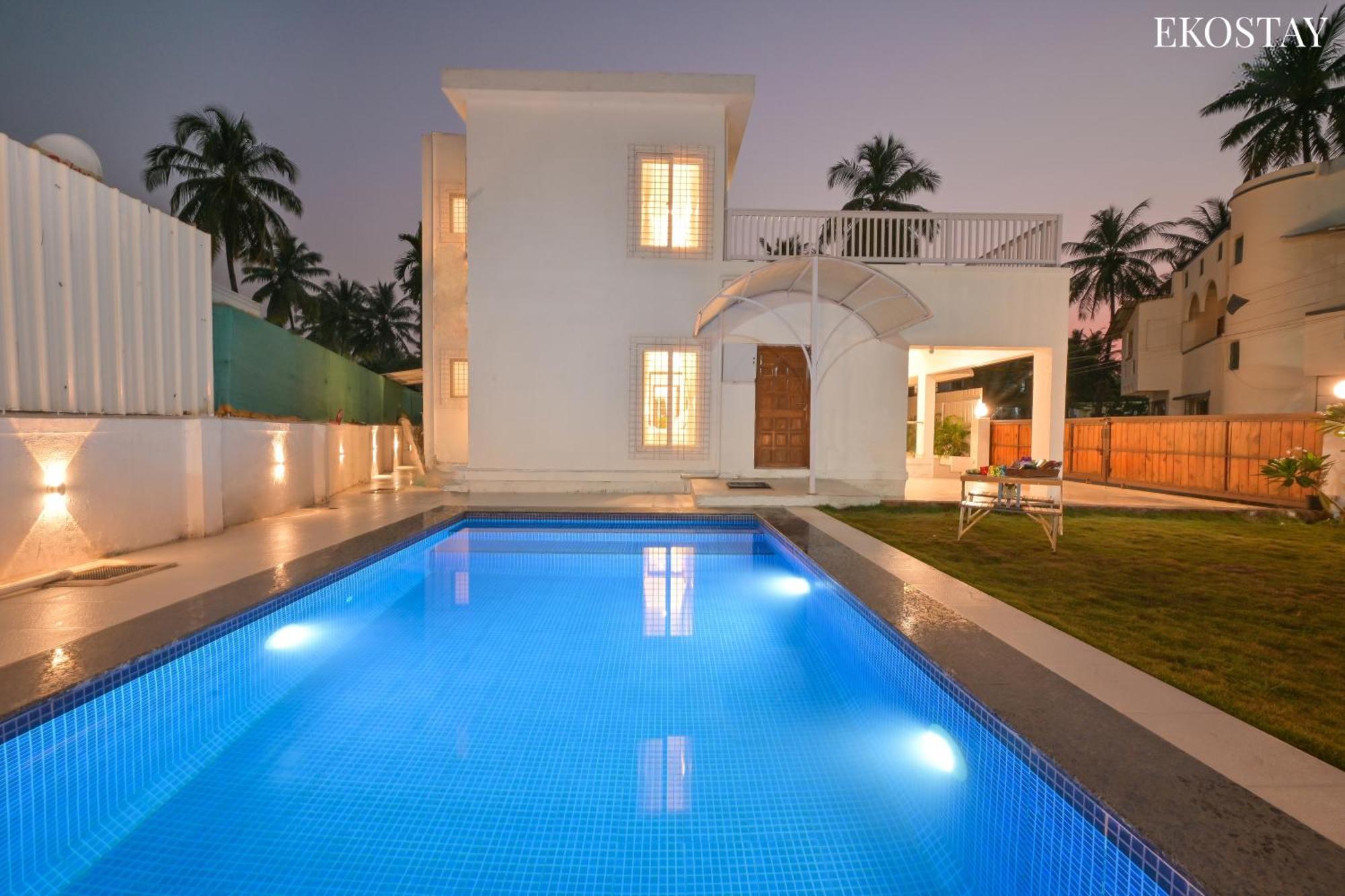 Ekostay - Aqua Villa Alībāg Ngoại thất bức ảnh