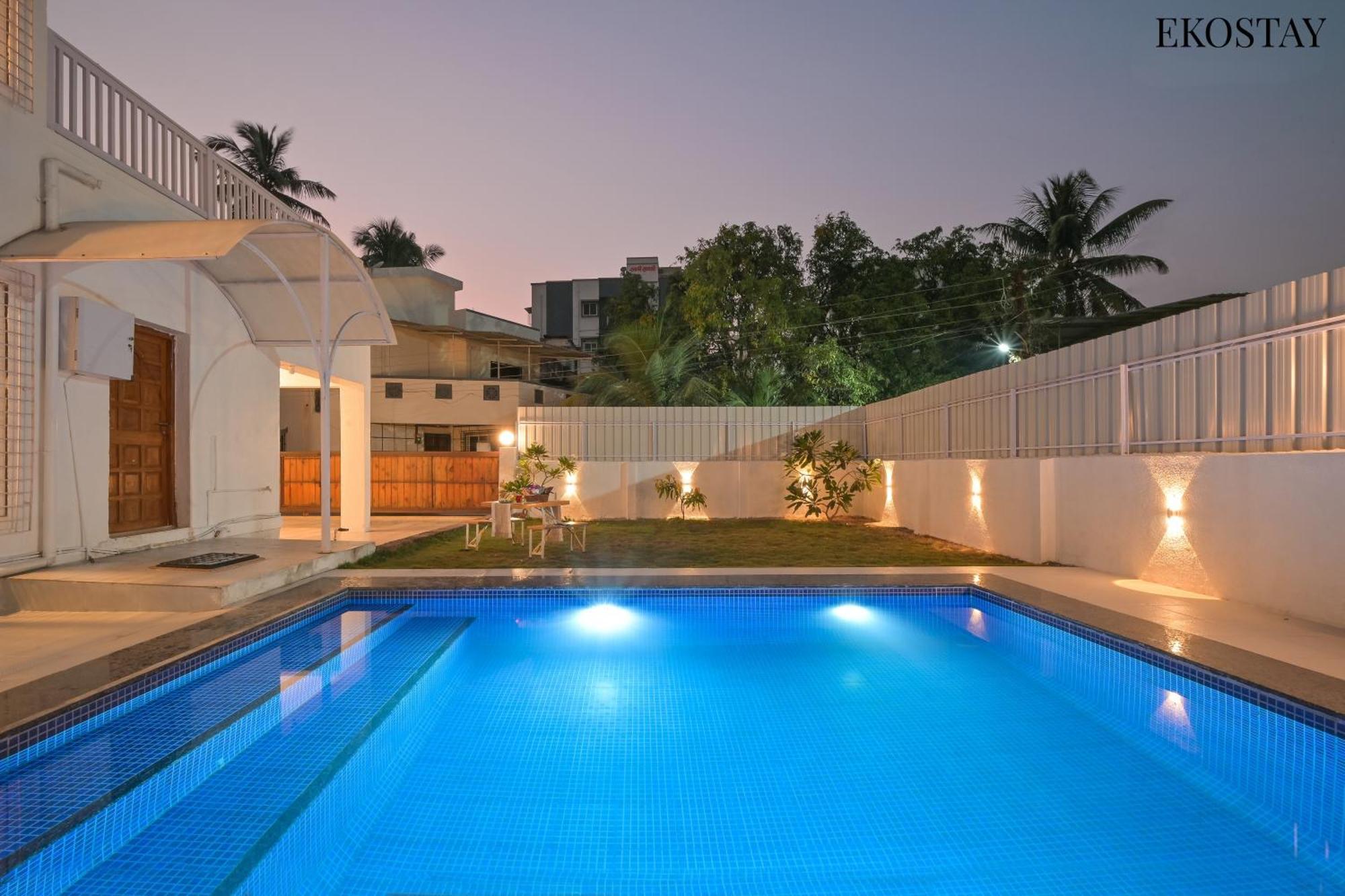 Ekostay - Aqua Villa Alībāg Ngoại thất bức ảnh